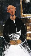 Amedeo Modigliani La Fantesca Norge oil painting reproduction